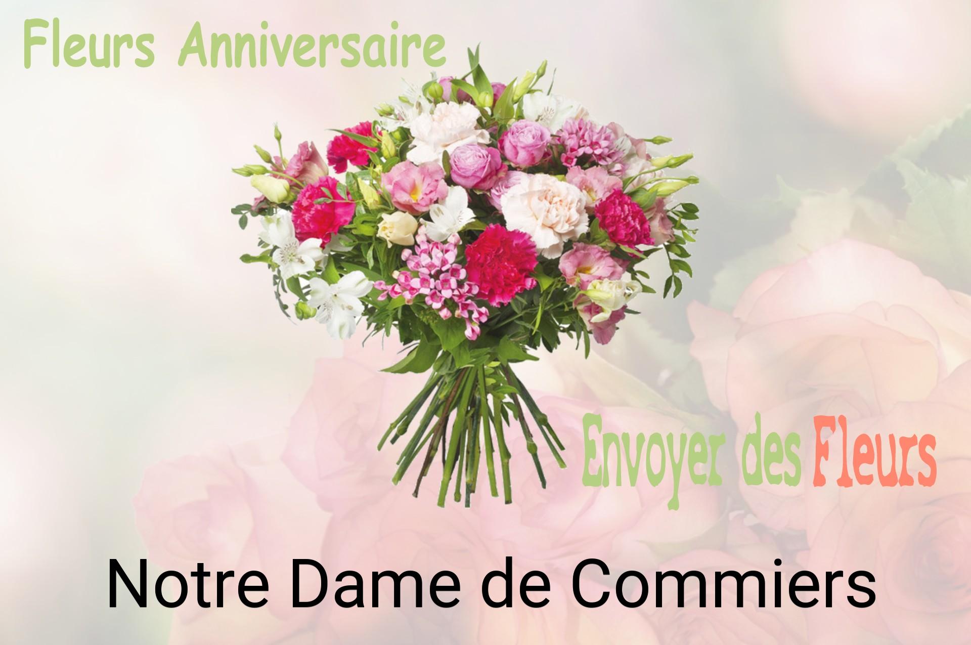 Bouquet de fleurs d’anniversaire livré à Notre-Dame-de-Commiers